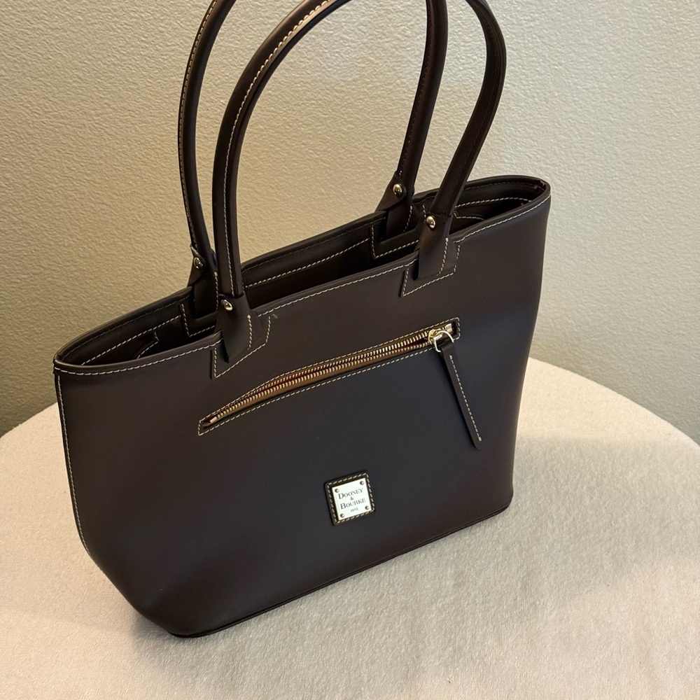 Dooney & Bourke Dark Brown Tote Bag